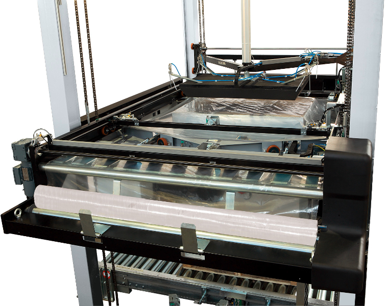 Top Sheet Cover forming over pallet on Genesis Thunder