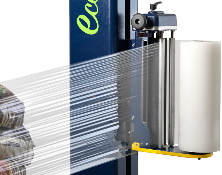 Film reeling off an Ecoplat Plus Base FRD Carriage